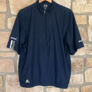 Adidas ClimaProof short sleeve golf pullover